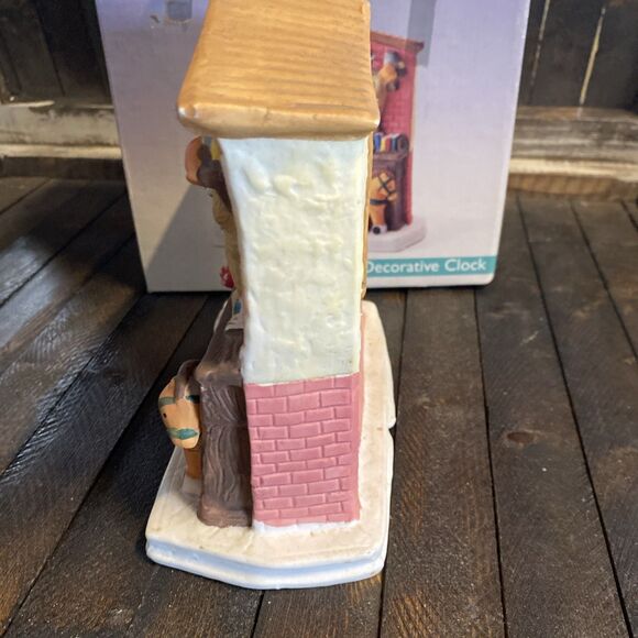 Special Memories Whimsical Ceramic Clock Kids Room Battery Operated - Picture 4 of 12